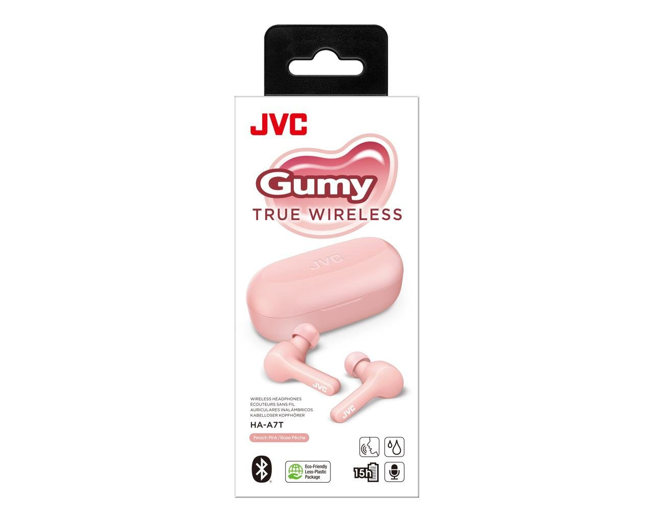 EAN 4975769015441 - JVC HA-A7T-P Auriculares Alámbrico Dentro de oído Llamadas/Música MicroUSB Bluetooth Rosa imagen 4