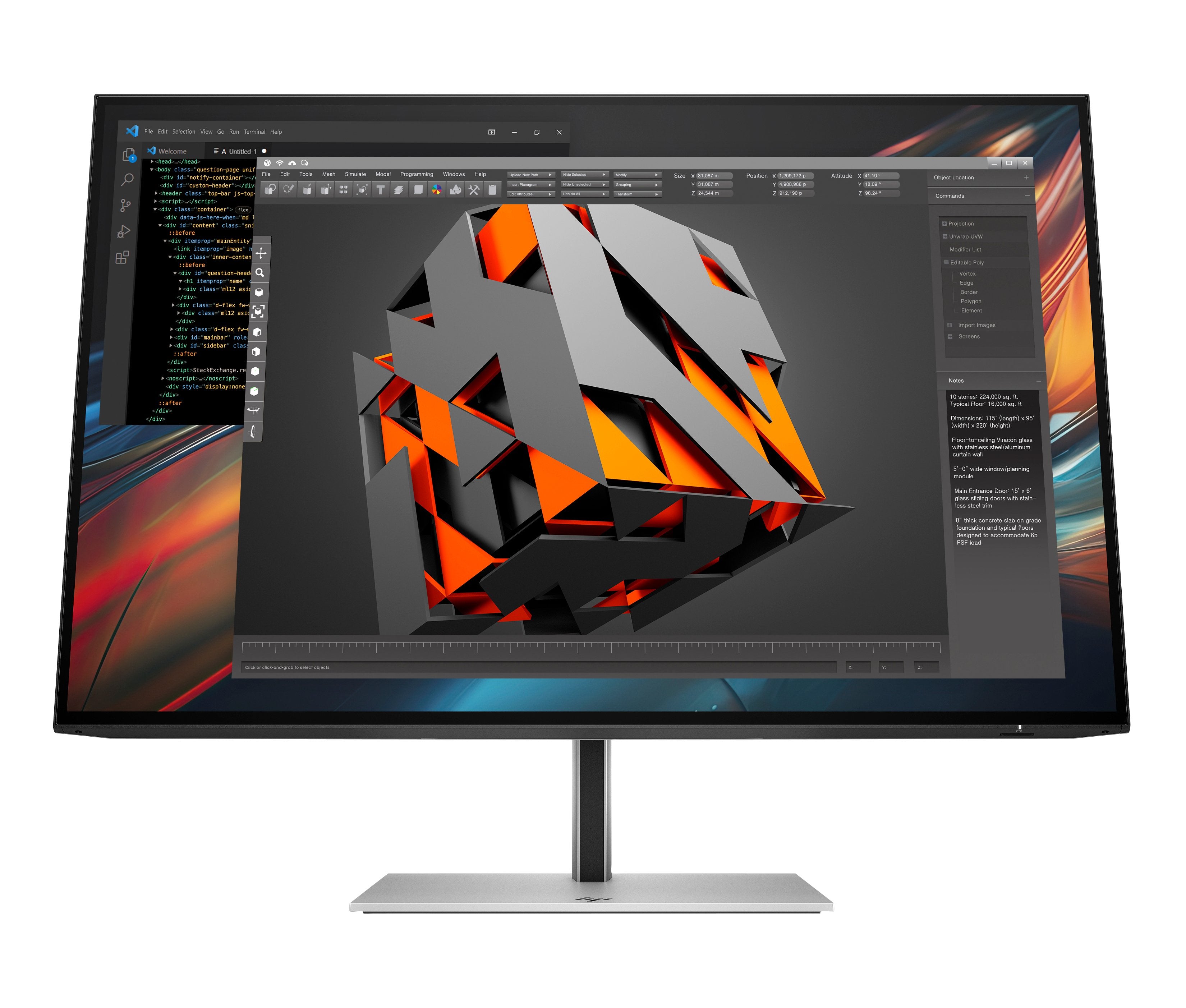 EAN 5715063476246 - HP Series 7 Pro 24 inch WUXGA USB-C Monitor - 724pu pantalla para PC 61 cm (24") 1920 x 1200 Pixeles LCD imagen 1