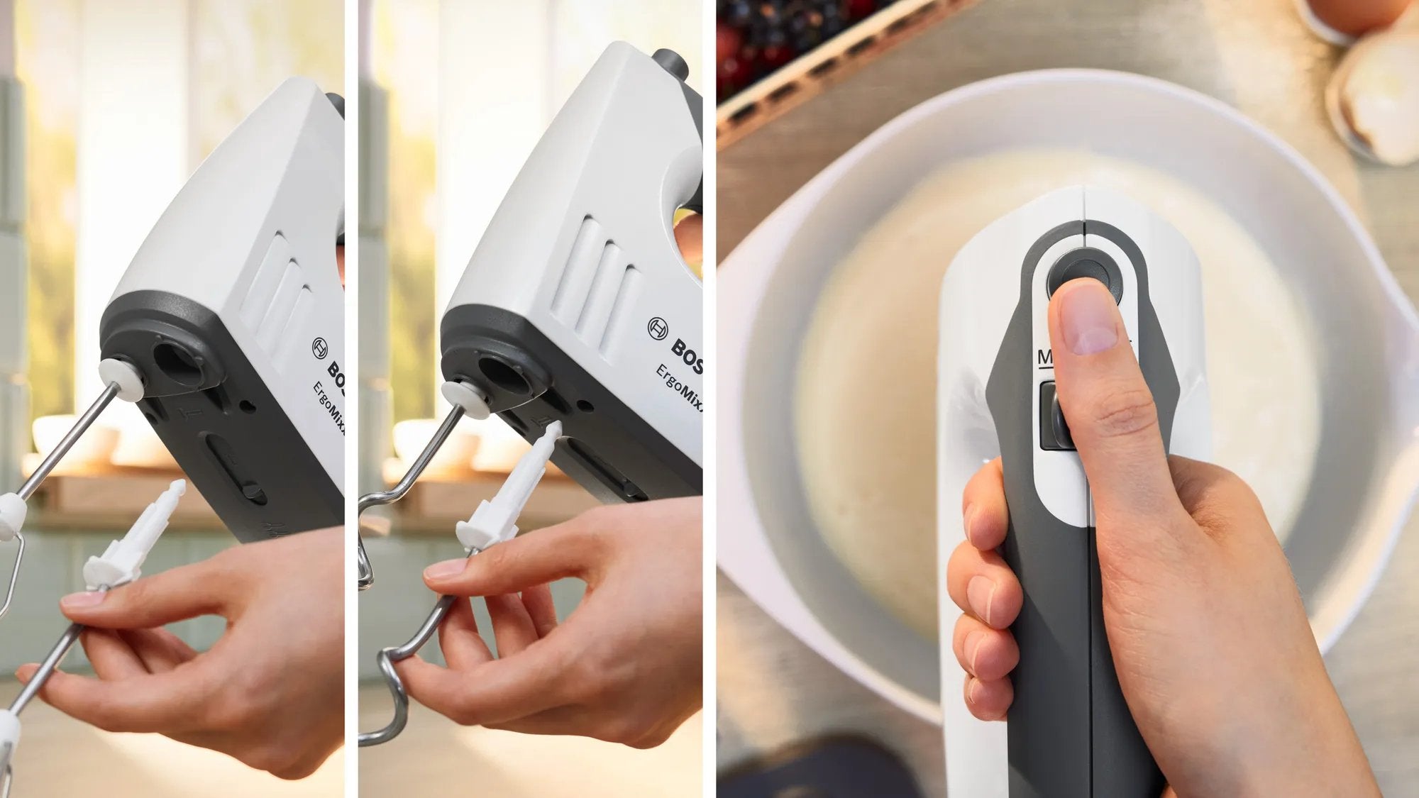 EAN 4242005419418 - Bosch MFQ37470 batidora Batidora de mano 750 W Negro, Blanco imagen 4