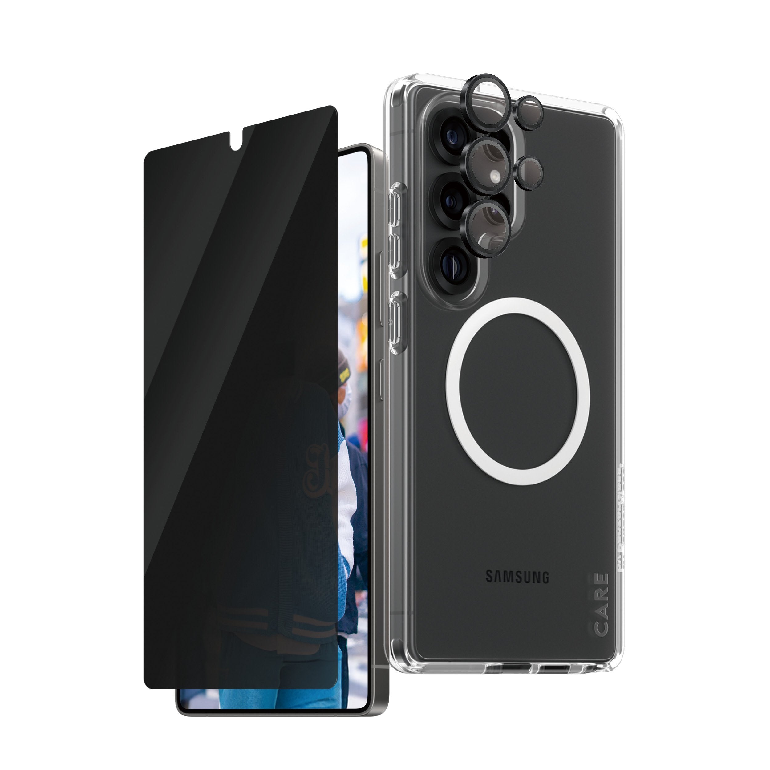 Care Flagship 3-In-1 Privacy Bundle Samsung Galaxy S25 Ultra