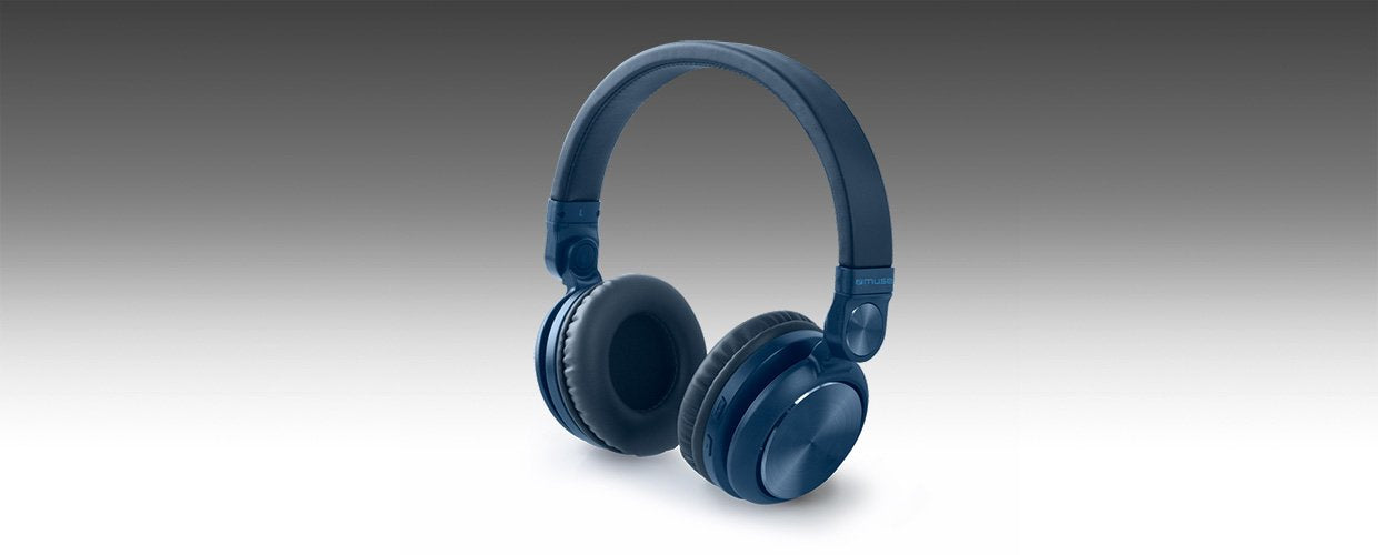 EAN 3700460205959 - Muse M-276BTB auricular y casco Auriculares Inalámbrico y alámbrico Diadema Llamadas/Música Bluetooth Azu imagen 2