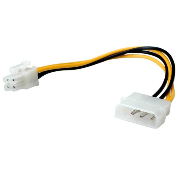 Roline Internes Power Cable, 4pol. Hdd Atx12v-P4 4-Polig Power, 0,15 M