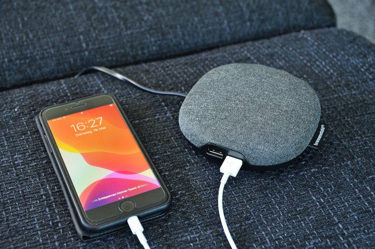 Brennenstuhl Cargador Inalámbrico De Tela 2,0 A 10 W Negro