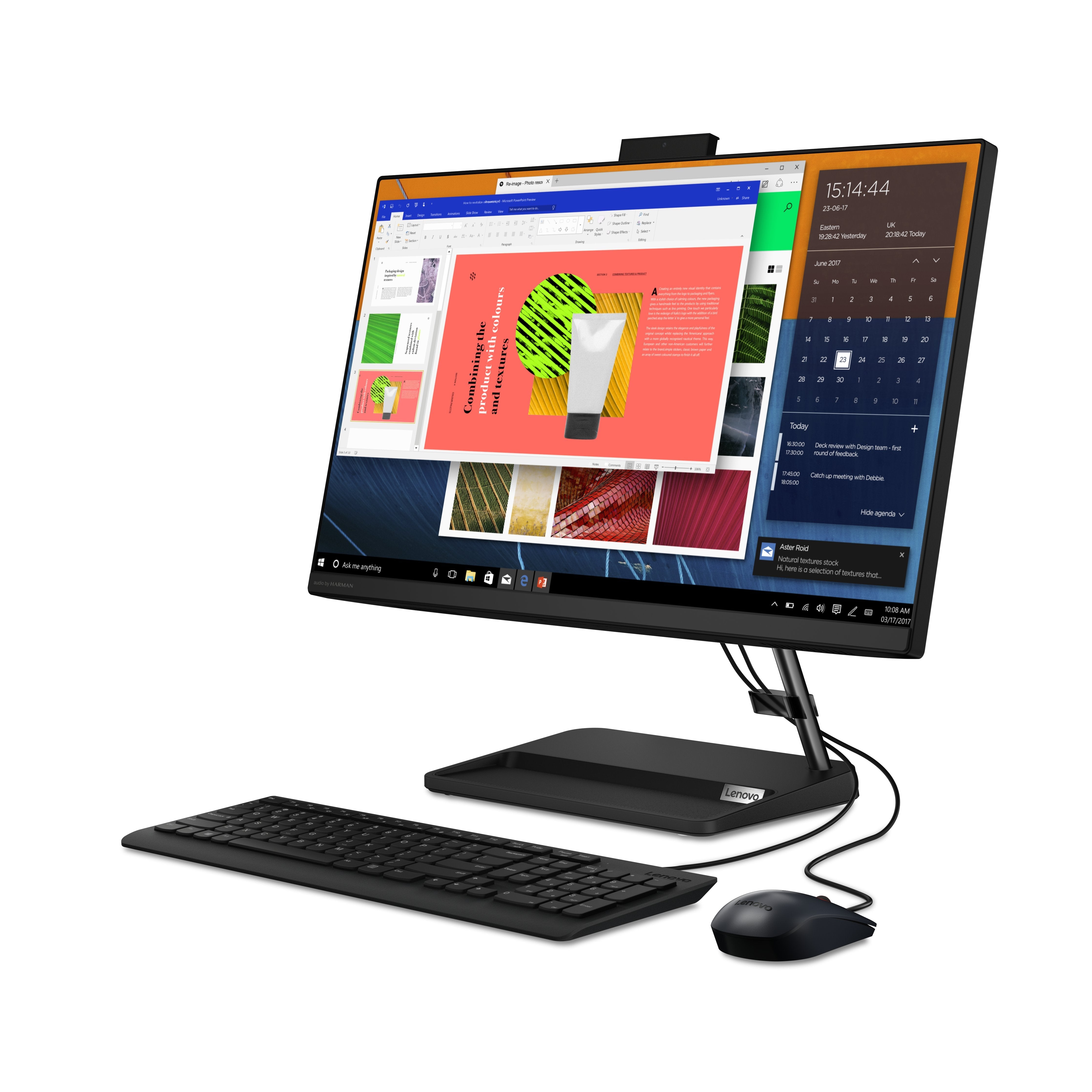 Lenovo Ideacentre Aio 3 24alc6 Ryzen 5 7430u 16gb 512gb Ssd 23,8" Fhd Win11 (F0g10140ge)