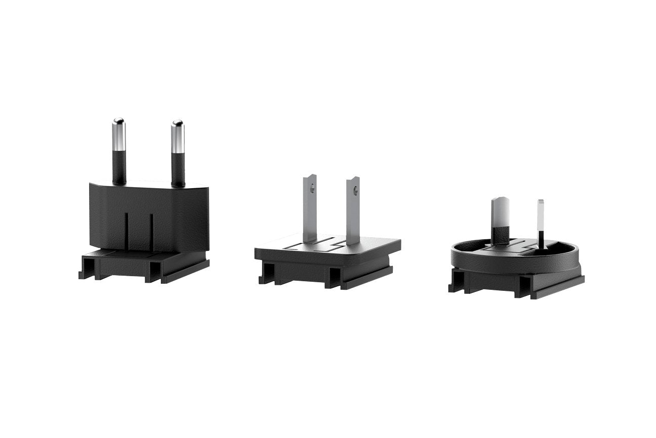 Pi Accessory, Raspberry Pi 4 - Model B Psu, Usb-C, 5.1v, 3a, - Multiple Plugs, Black - Warranty: 12m