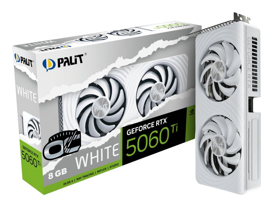 EAN 4710562245660 - Palit GeForce RTX 5060 Ti White OC NVIDIA 8 GB GDDR7 imagen 11