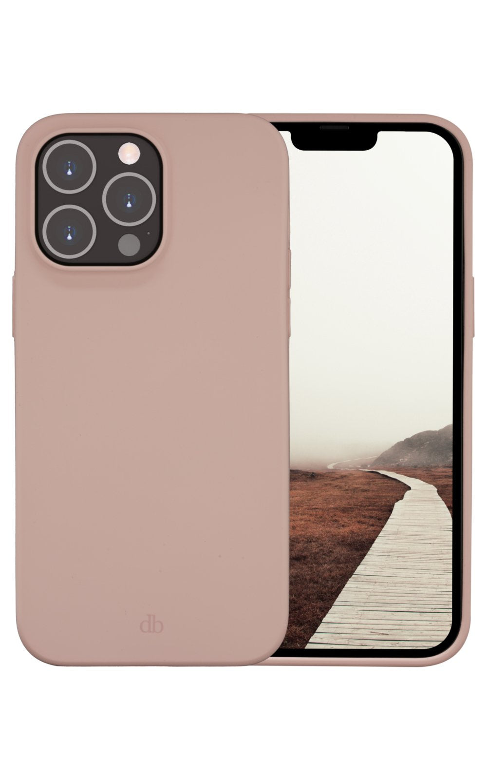 Funda Dbramante1928 Costa Rica Trasera Silicona Arena Rosa Para Apple Iphone 14 Pro Max