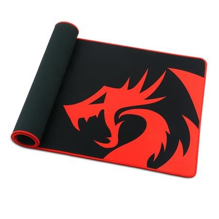 Redragon Kunlun P006a Alfombrilla Para Ratón Alfombrilla De Ratón Para Juegos Negro, Rojo