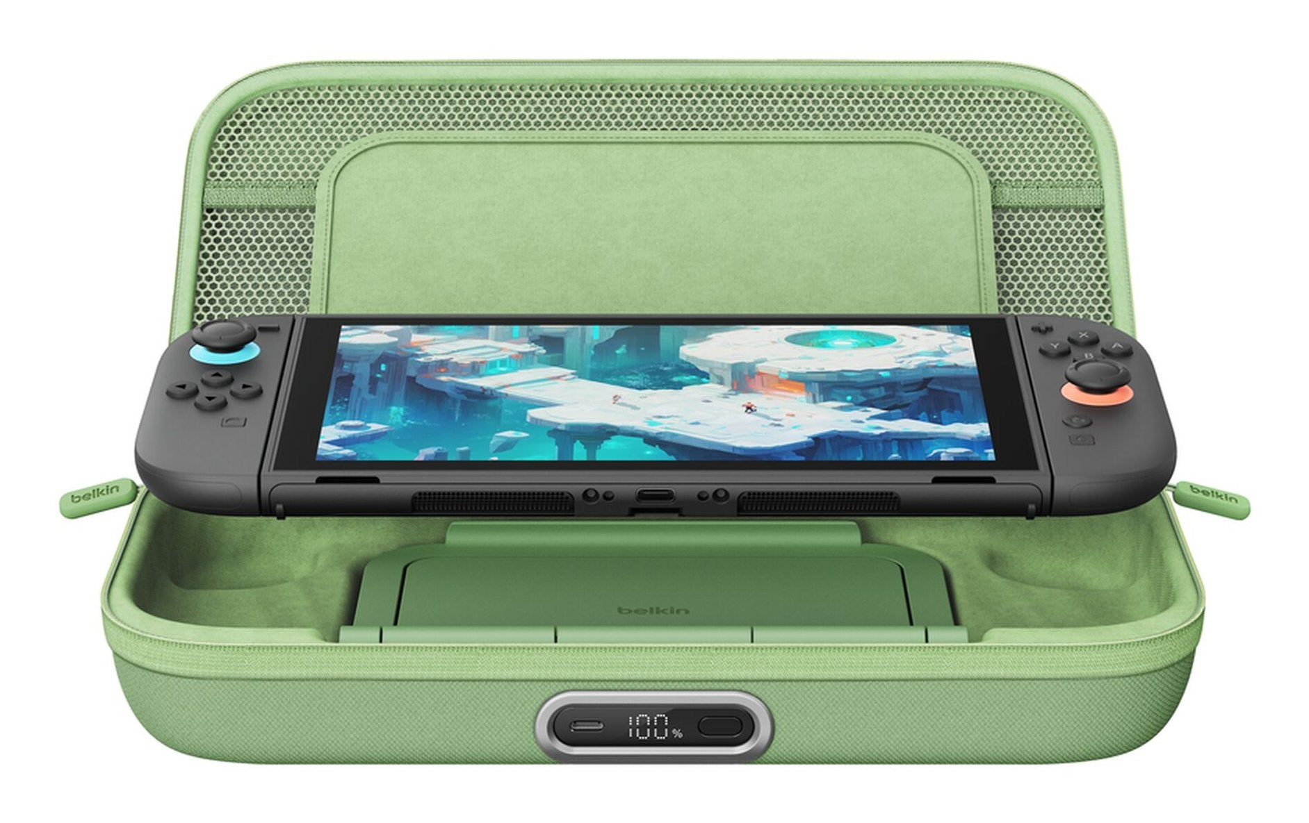 EAN 0745883925520 - Belkin ENA003HQSE funda para consola portátil Bolsa de transporte Nintendo Verde imagen 3