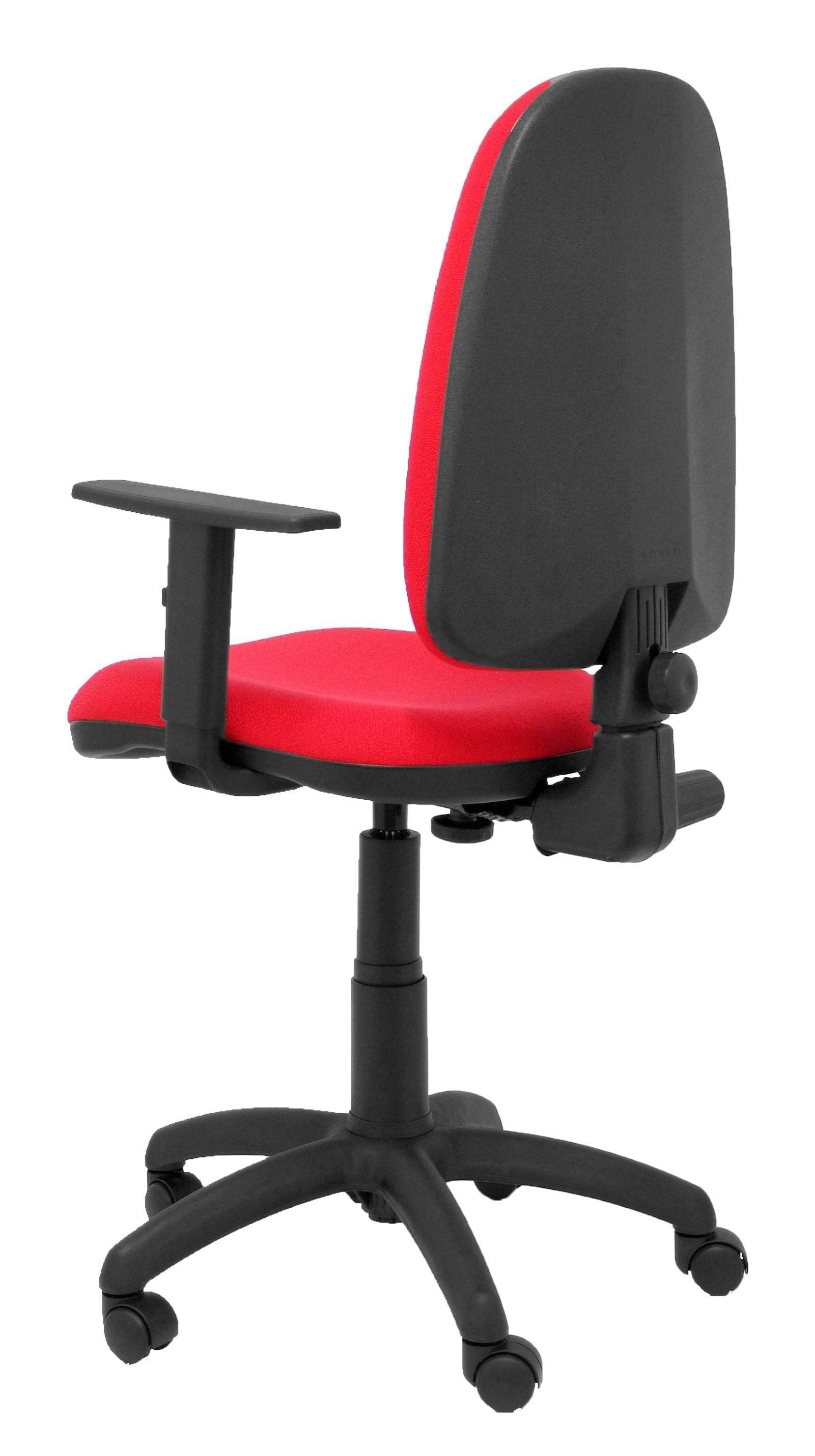 Silla Ayna Bali Rojo Brazos Regulables