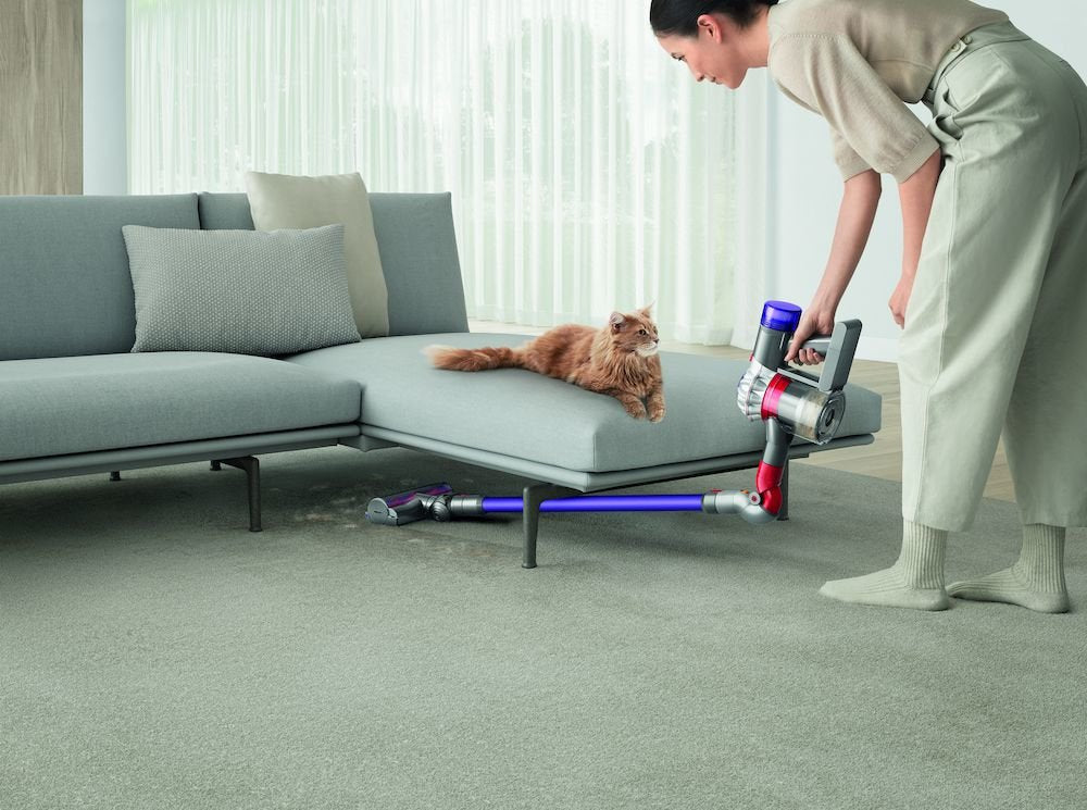 EAN 5025155070932 - Dyson V8 Origin Aspiradora escoba 2 en 1 Batería Secar Sin bolsa 425 W Púrpura, Plata imagen 13