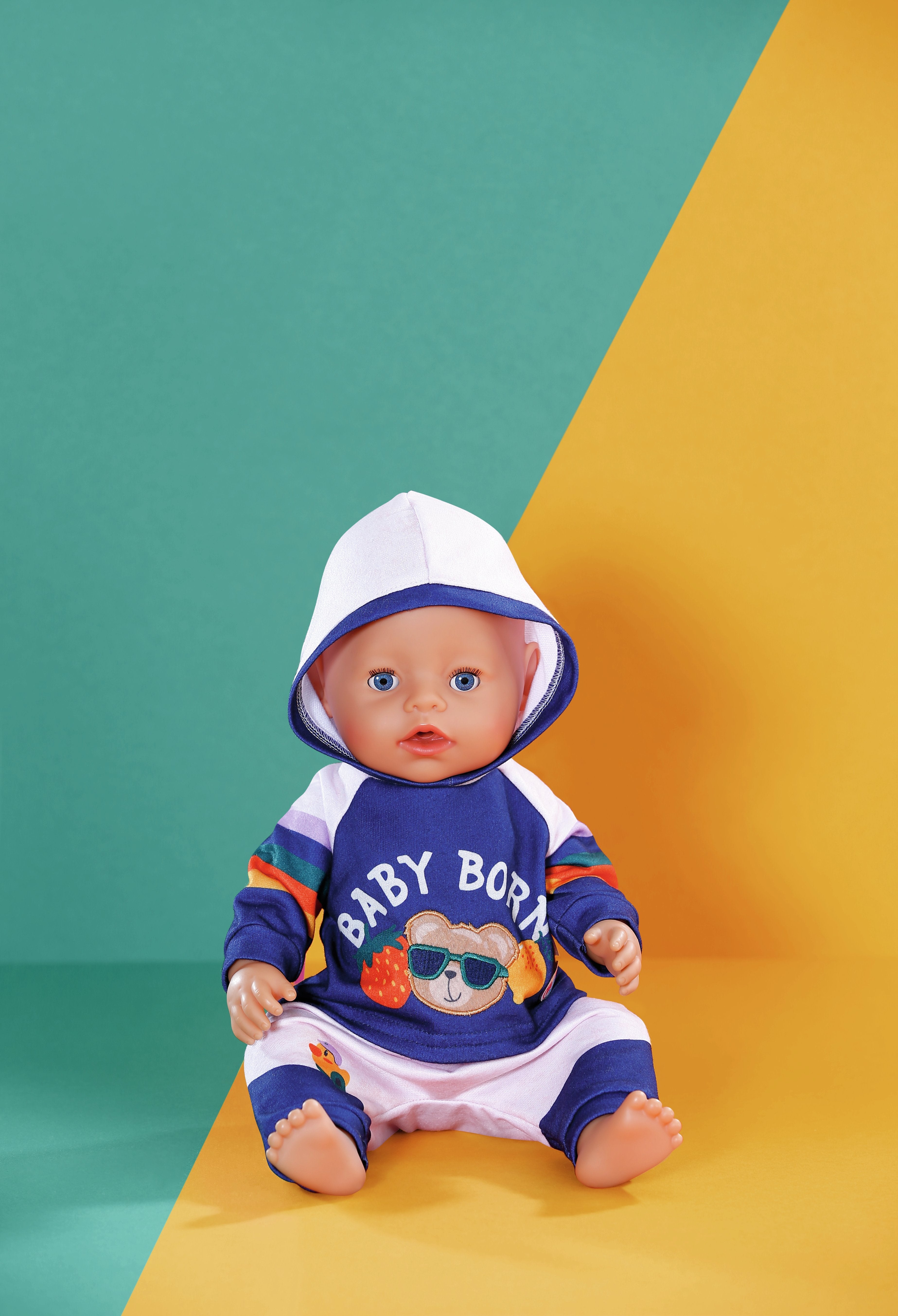 EAN 4001167838204 - BABY born Jogging Suit Navy 43cm Juego de ropita para muñeca imagen 5