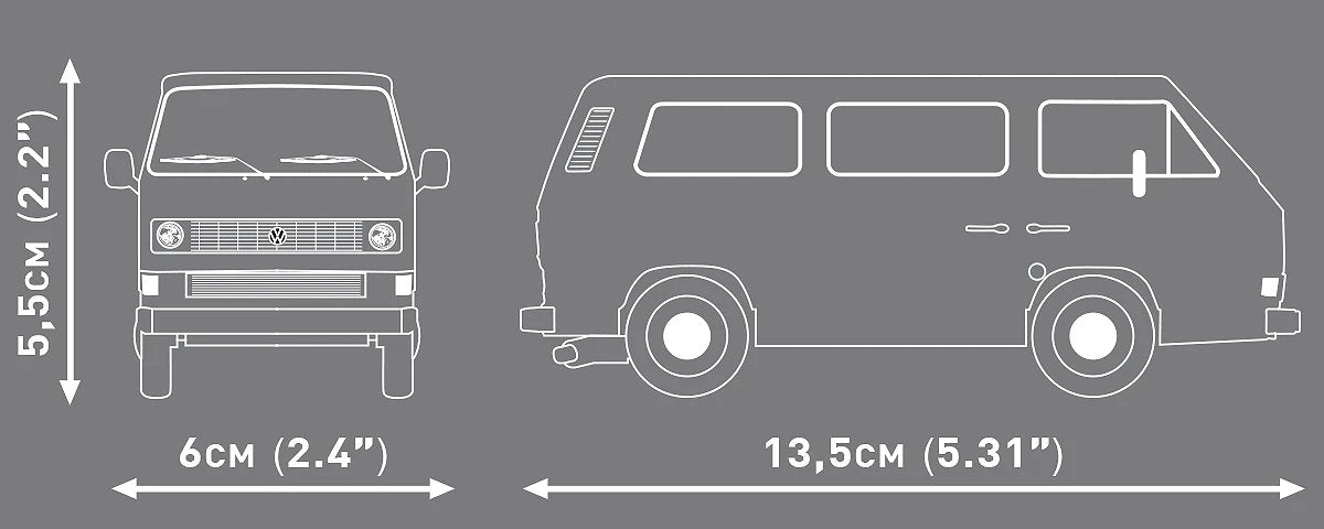 Cobi Volkswagen T3 (Massstab 1:35) Cobi-24634