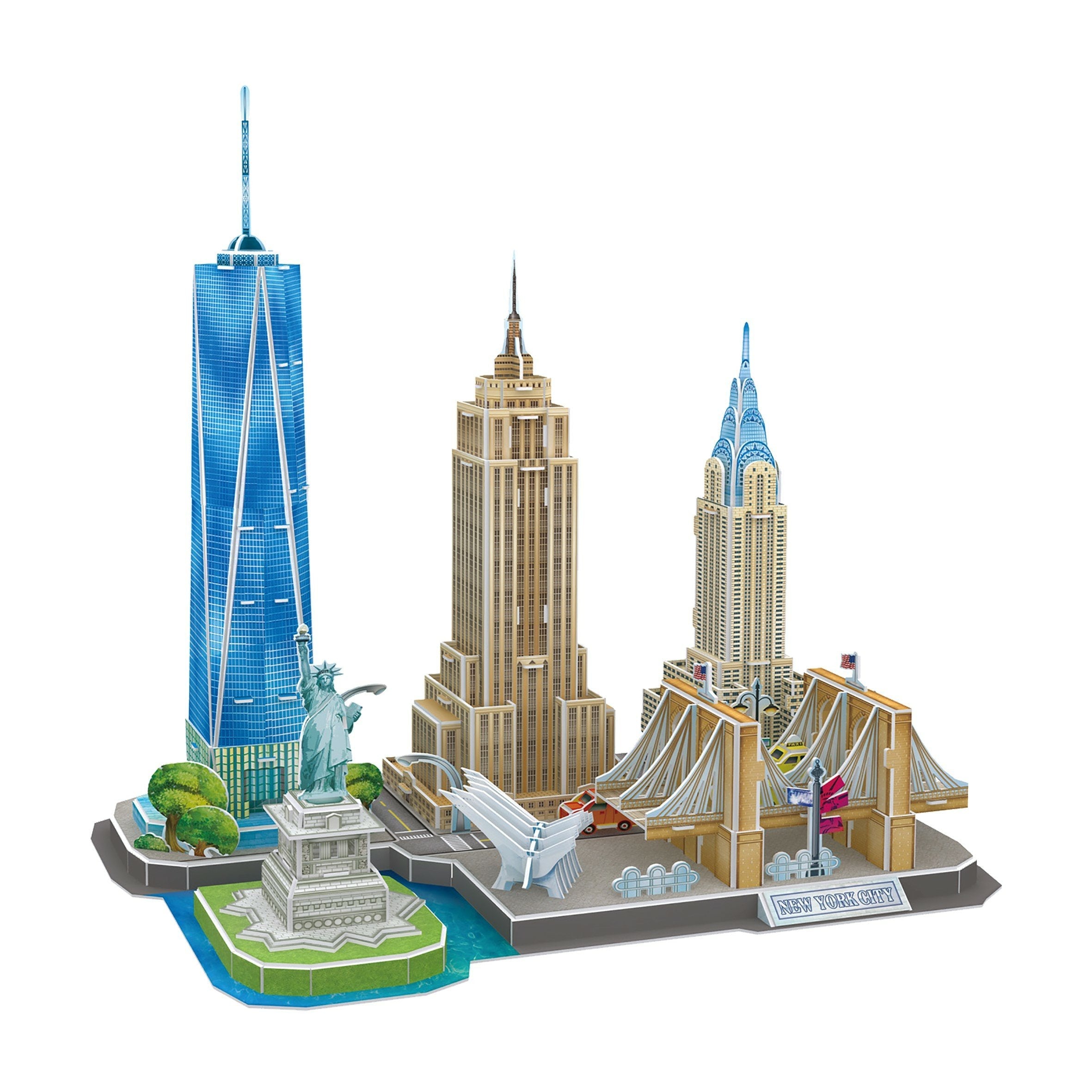 Cubicfun Puzzle 3d City  Line New York