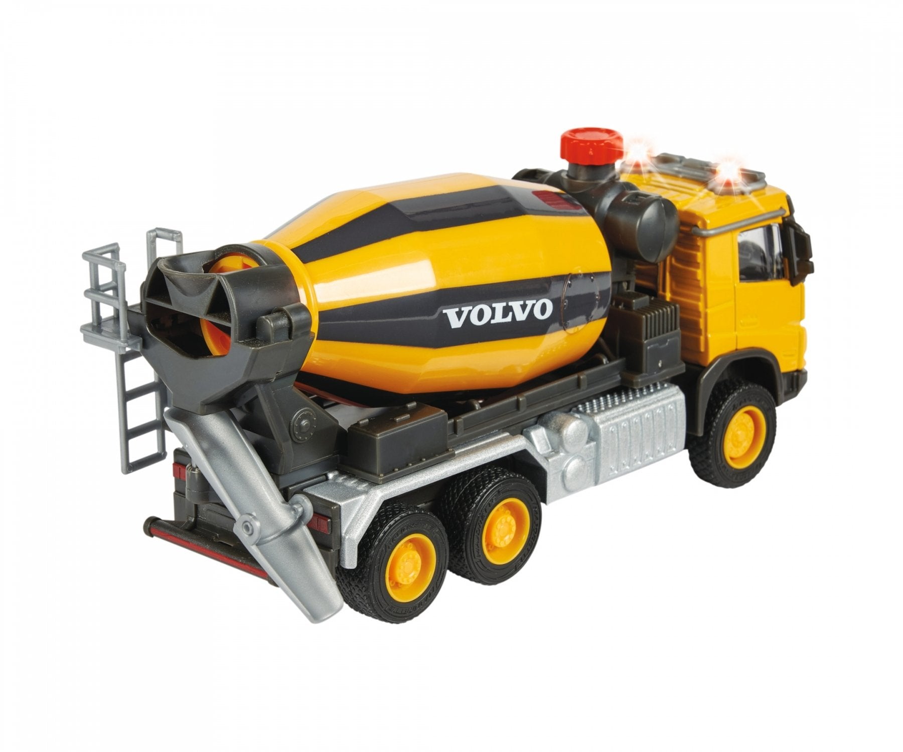 Hormigonera Majorette Volvo, Vehículo De Juguete Naranja/Negro, Con Luz Y Sonido 213723002