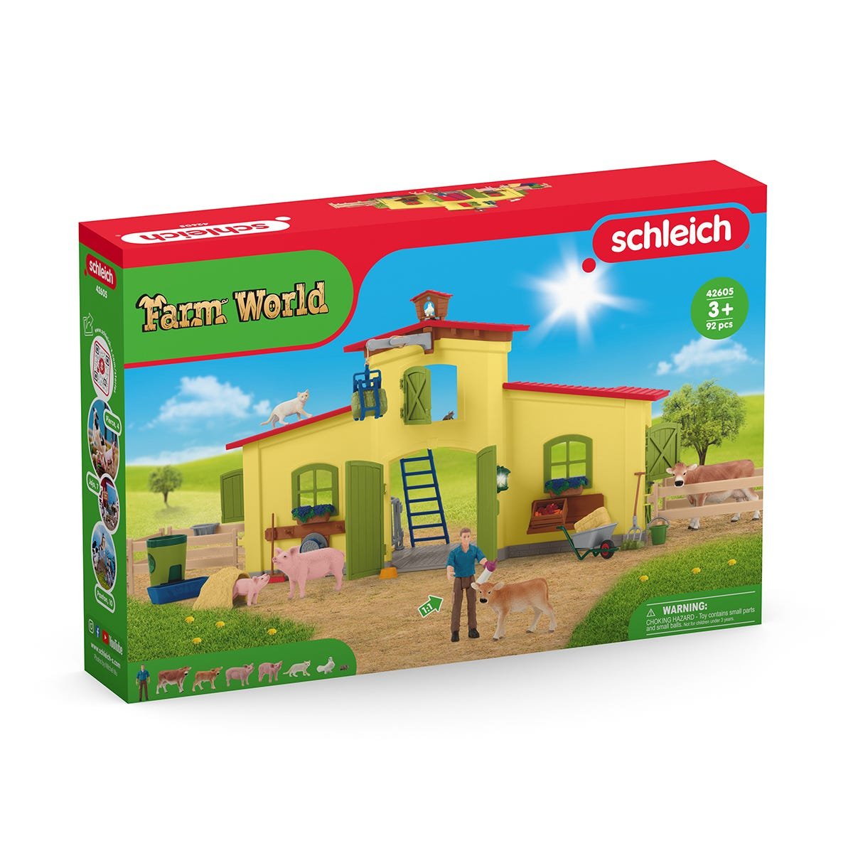 Figura Schleich Farm World Gran Establo, 42605