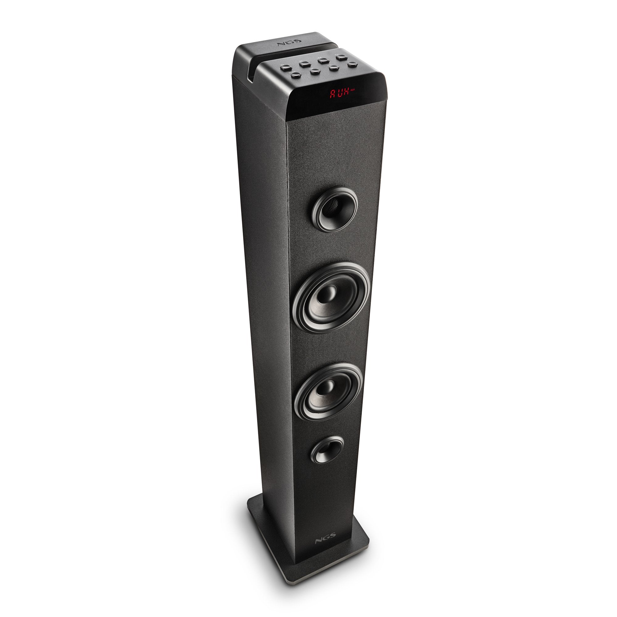Torre De Sonido Con Bluetooth Ngs Sky Charm Pro 50w 2.0 Negra
