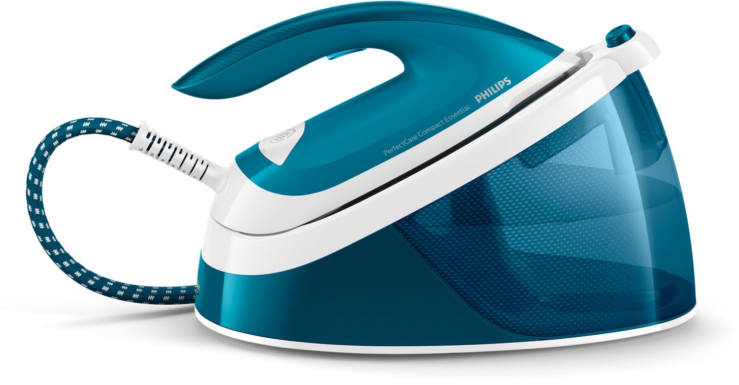 EAN 8710103963196 - Philips GC6840/20 estación plancha al vapor 2400 W 1,3 L Suela de SteamGlide Azul, Blanco imagen 2