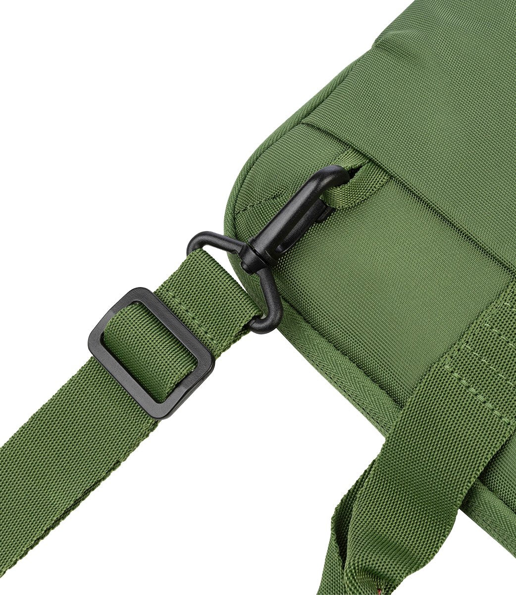 Tucano Smilza Maletin Portatil 15,6" - Tamaño Slim - Sistema Anti-Choques - Mango Doble - Verde