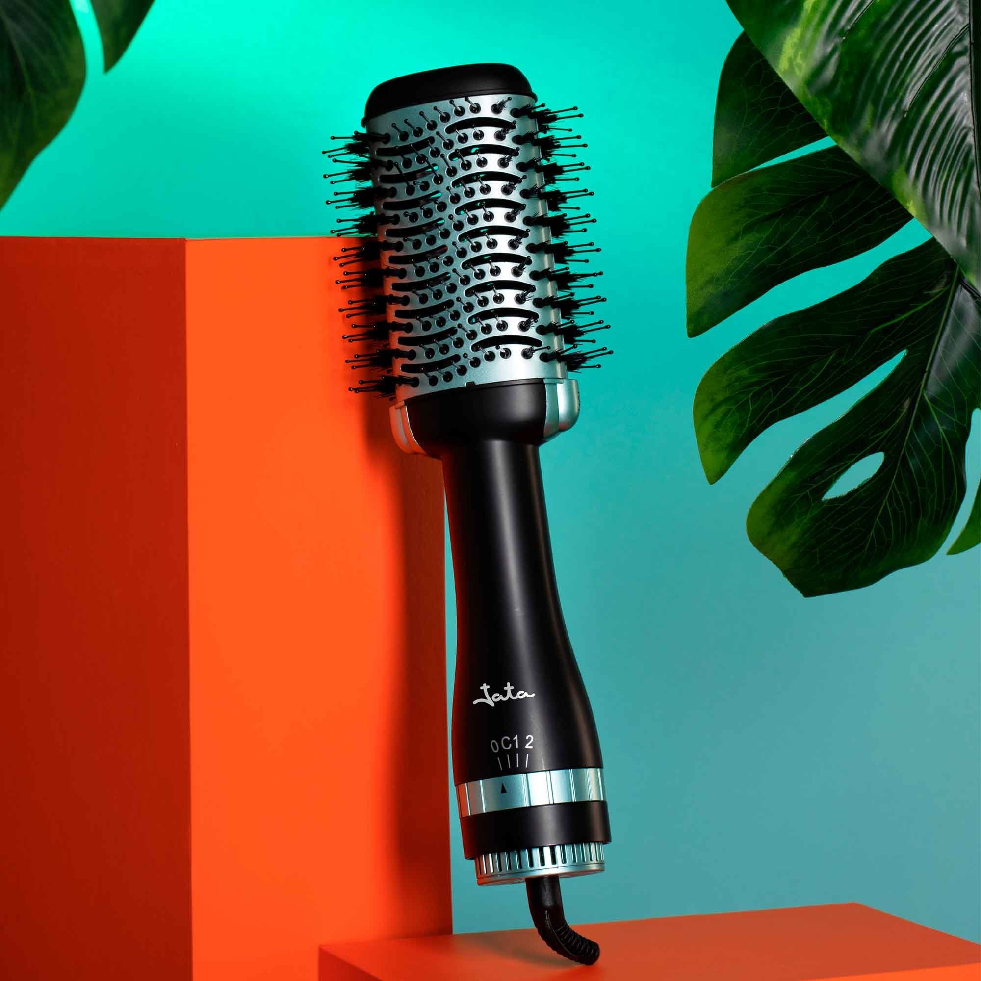 EAN 8421078037354 - JATA JBSC2211 Utensilio de peinado Cepillo de aire caliente Caliente Negro, Turquesa 1200 W 1,8 m imagen 5
