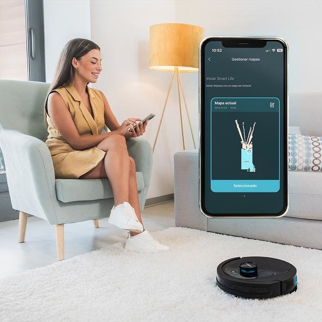 EAN 8435771901089 - Cecotec A01_EU01_100081 aspiradora robotizada Negro imagen 6