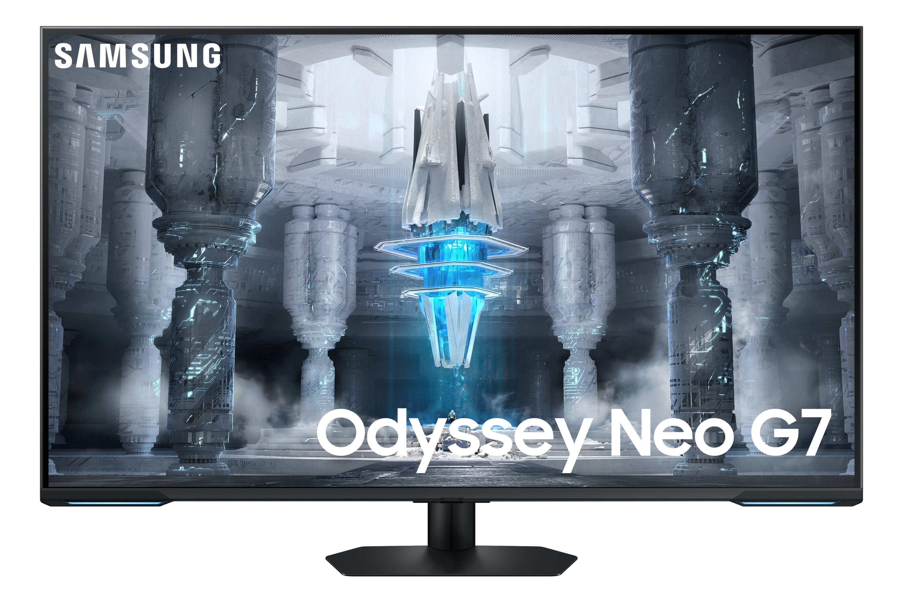 EAN 8806094712100 - Samsung S43CG700NU pantalla para PC 109,2 cm (43") 3840 x 2160 Pixeles 4K Ultra HD LED Negro, Blanco imagen 1