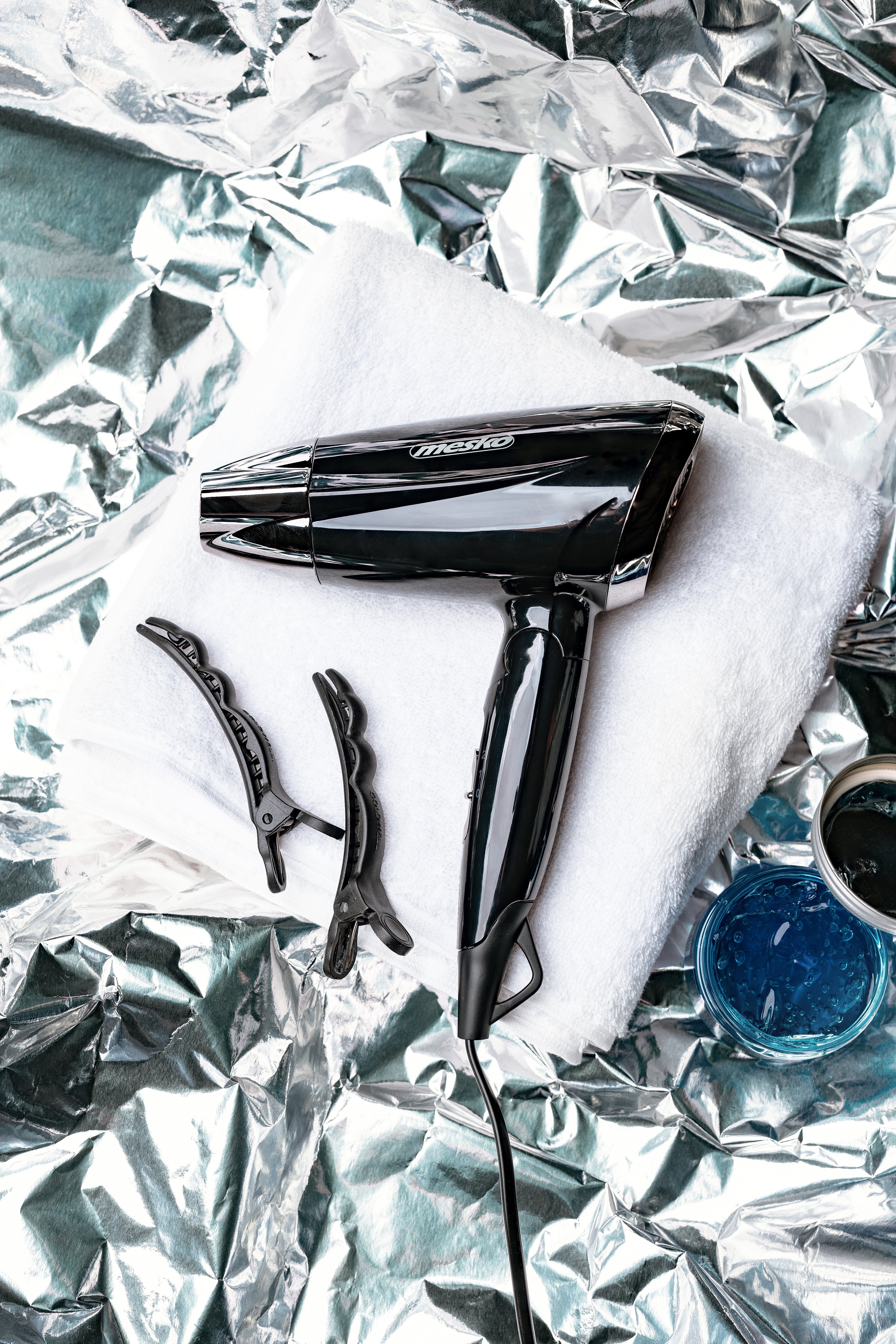 Secador De Pelo Mesko Ms 2262 1000 W, Nãºmero De Ajustes De Temperatura 2, Negro/Blanco