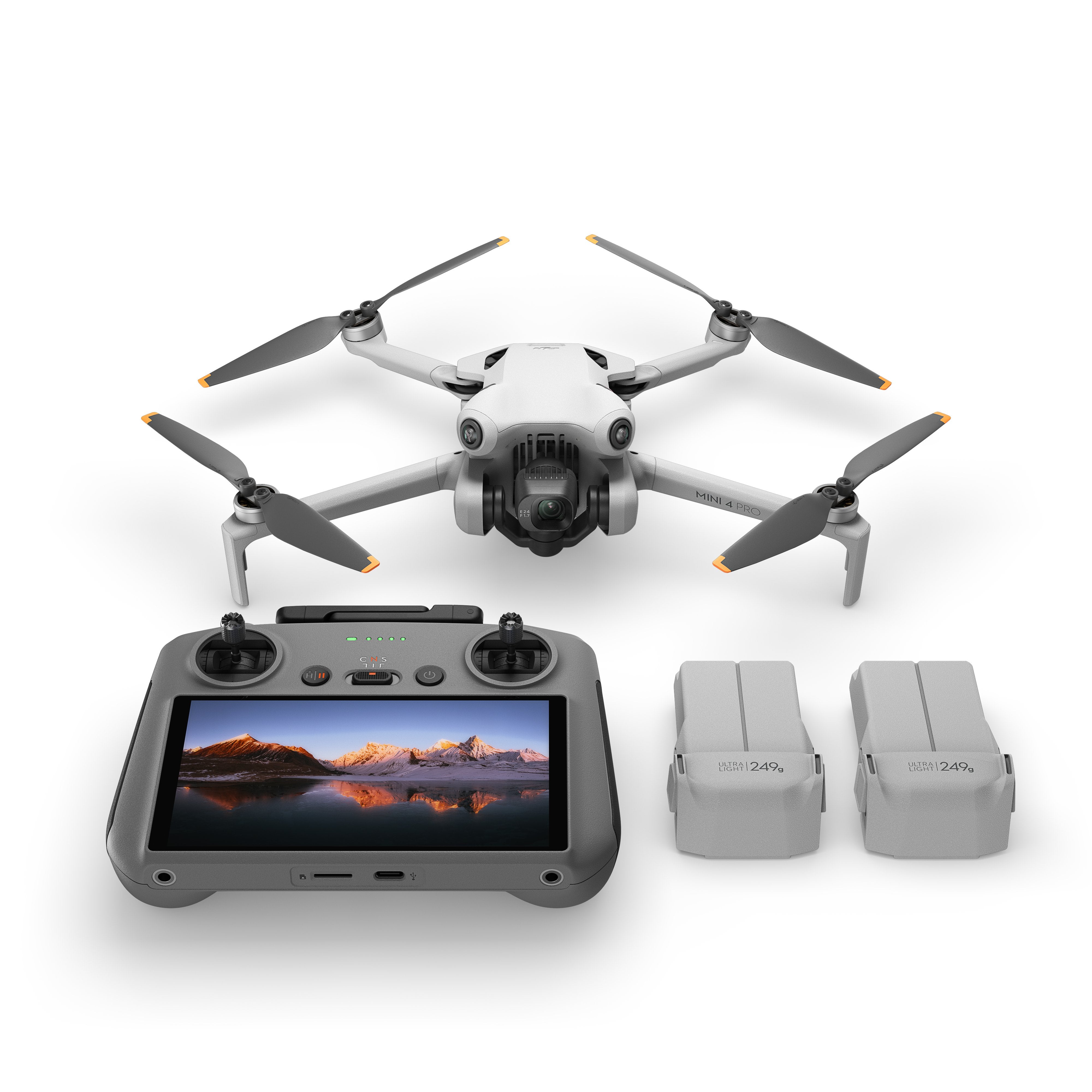 EAN 6941565969101 - DJI Mini 4 Pro Fly More Combo (RC 2) 4 rotores Cuadricóptero 48 MP 3840 x 2160 Pixeles 2590 mAh Negro, Bl imagen 3