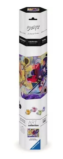 Ravensburger Creart Art Collection Canvas Edition - Amarillo, Rojo, Azul (Kandinsky), Pintura 23918