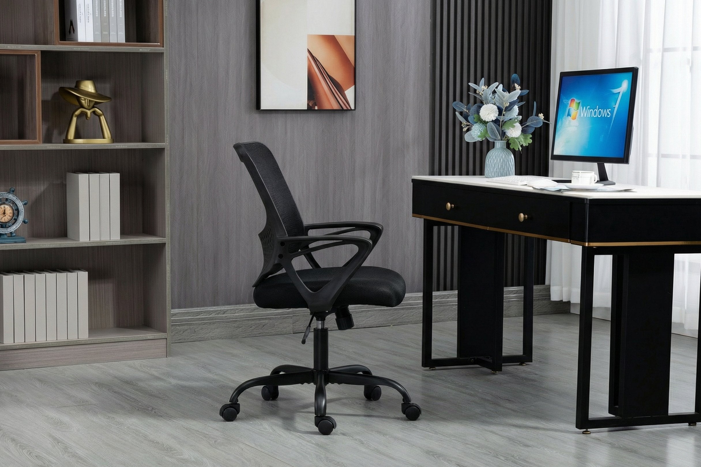 Silla De Oficina Activejet Yk507 Negra
