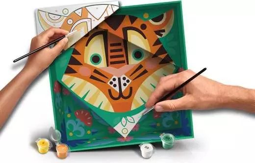 Ravensburger Creart Do It Together - Tiger, Paint 25863