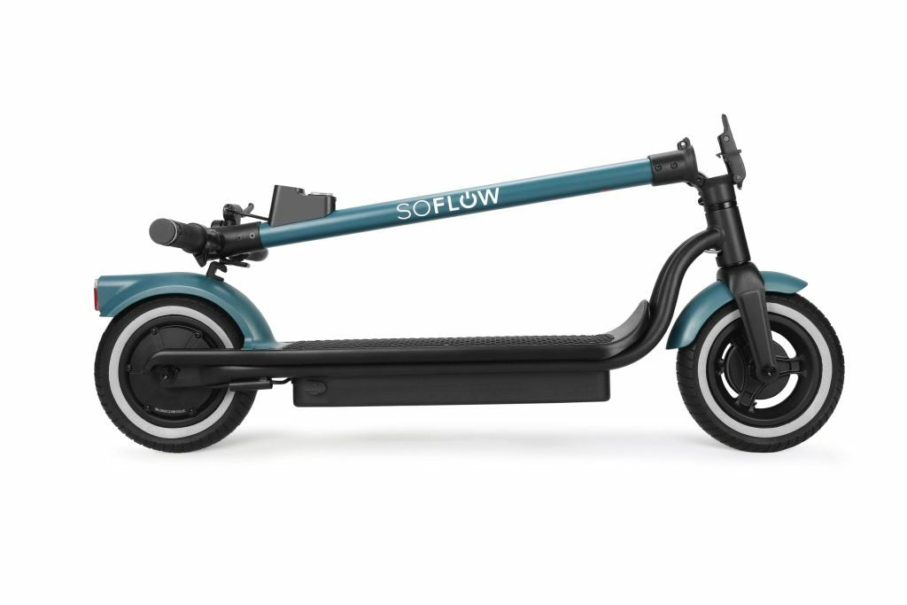 Soflow So2 Air Max, Klassischer Roller, Negro, Azul, Gris, 20 Km/H, 120 Kg, Unisex, 2 Rueda/Ruedas