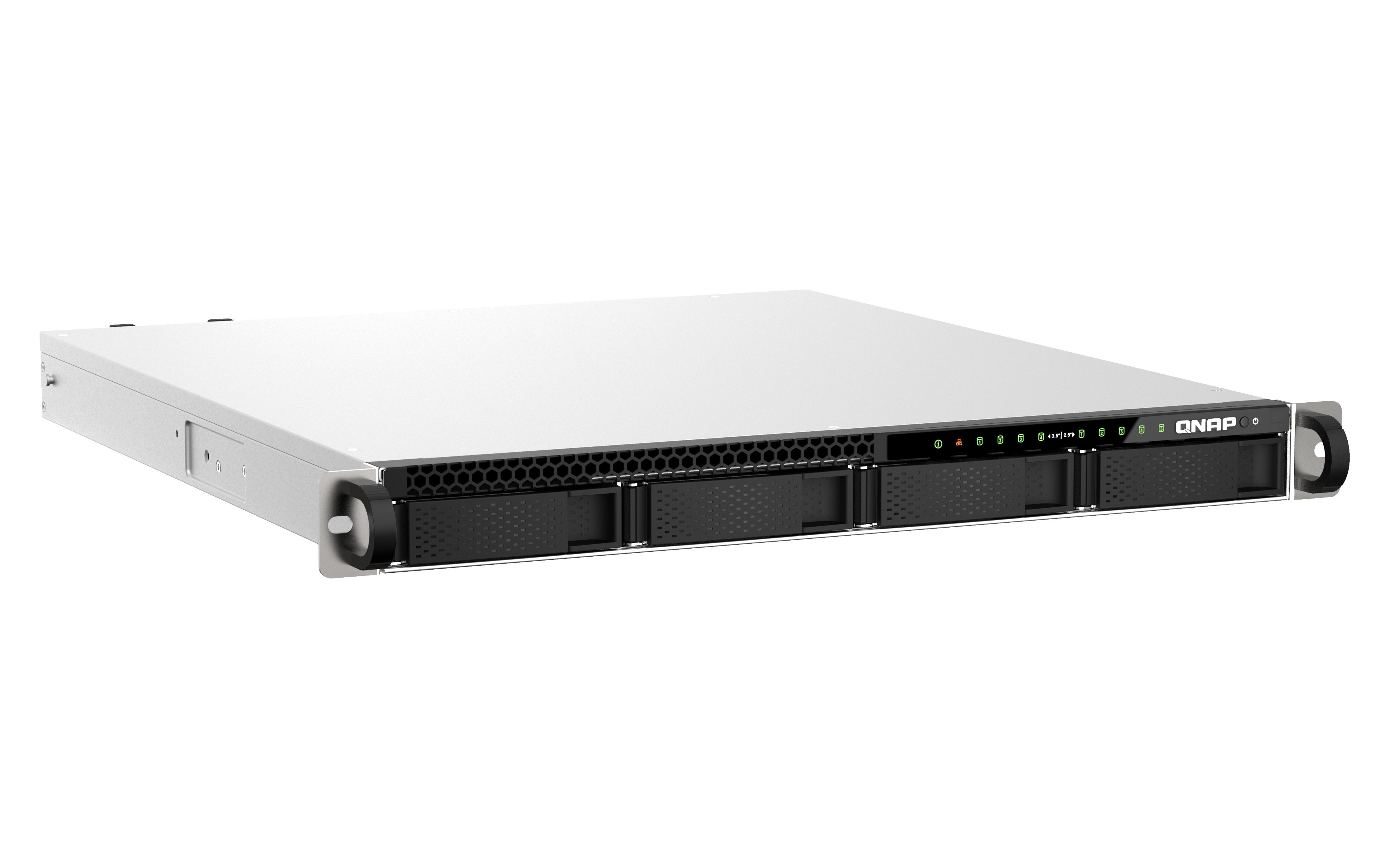 EAN 4711103082300 - QNAP TS-h987XU-RP NAS Bastidor (1U) Intel Xeon E E-2334 16 GB DDR4 QuTS hero Negro, Plata imagen 3