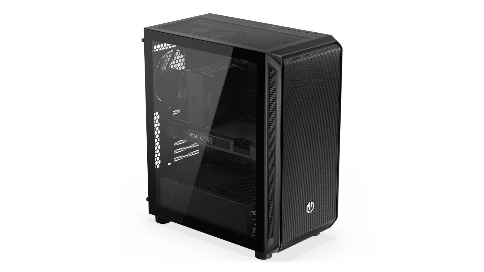 EAN 5903018666297 - ENDORFY EY2A010 carcasa de ordenador Midi Tower Negro imagen 4