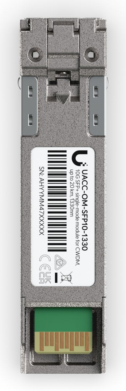 EAN 810084694725 - Ubiquiti UACC-OM-SFP10-1330 red modulo transceptor Fibra óptica 11300 Mbit/s SFP+ 1310 nm imagen 4