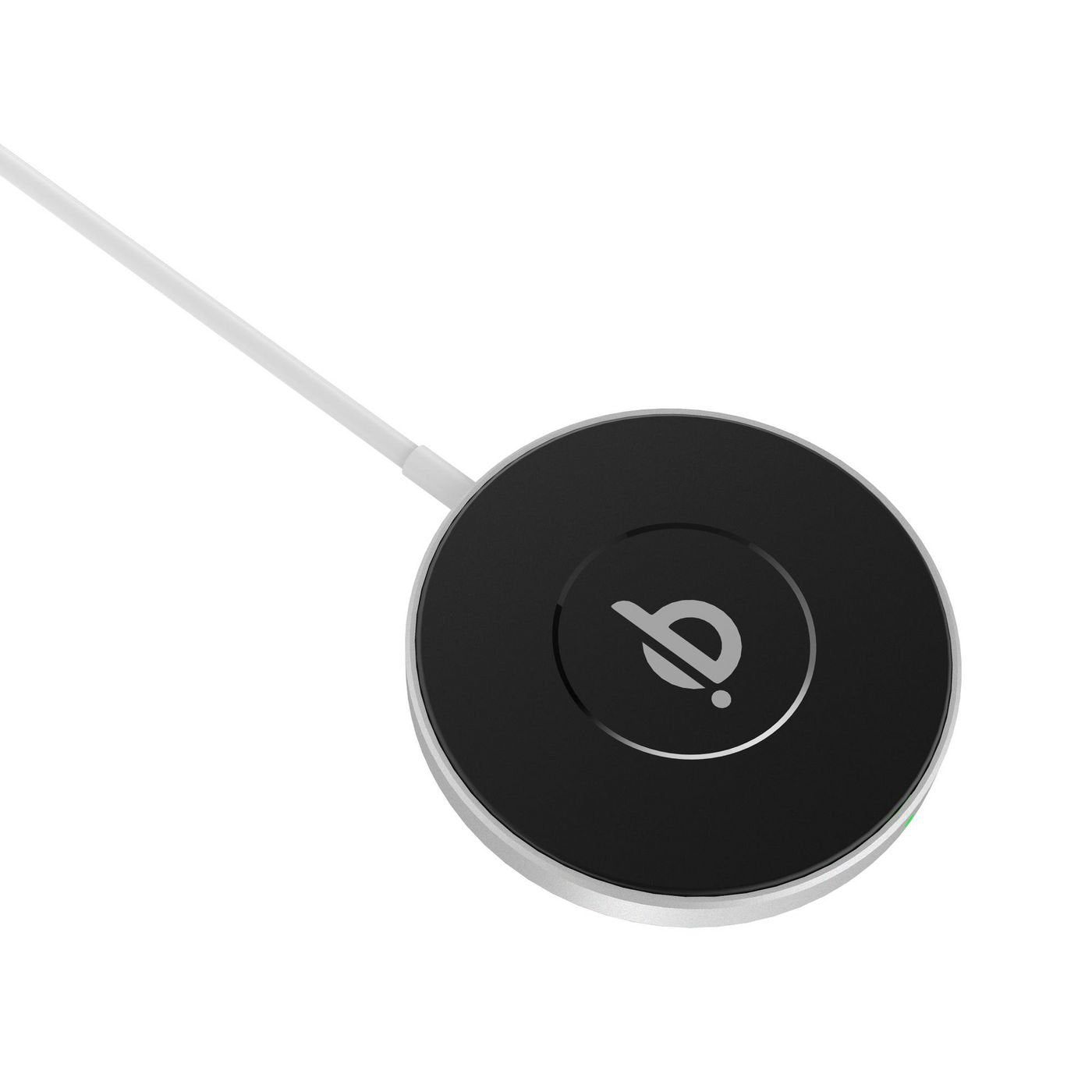 Magnetic Wireless Charger With Usb-C Plug. Charges Up