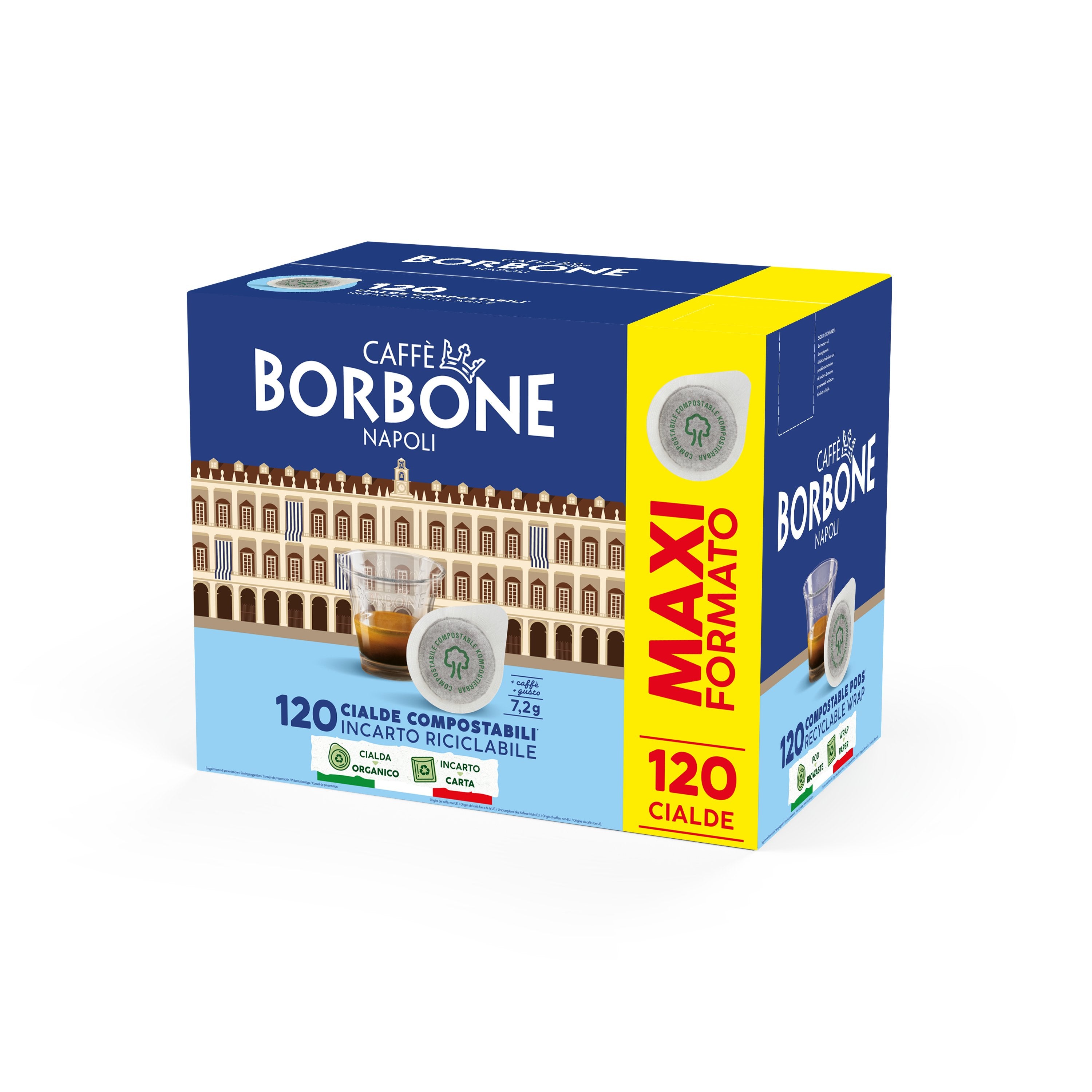 EAN 8034028337314 - Caffè Borbone Cialda Suprema Dosis de café 120 pieza(s) imagen 2