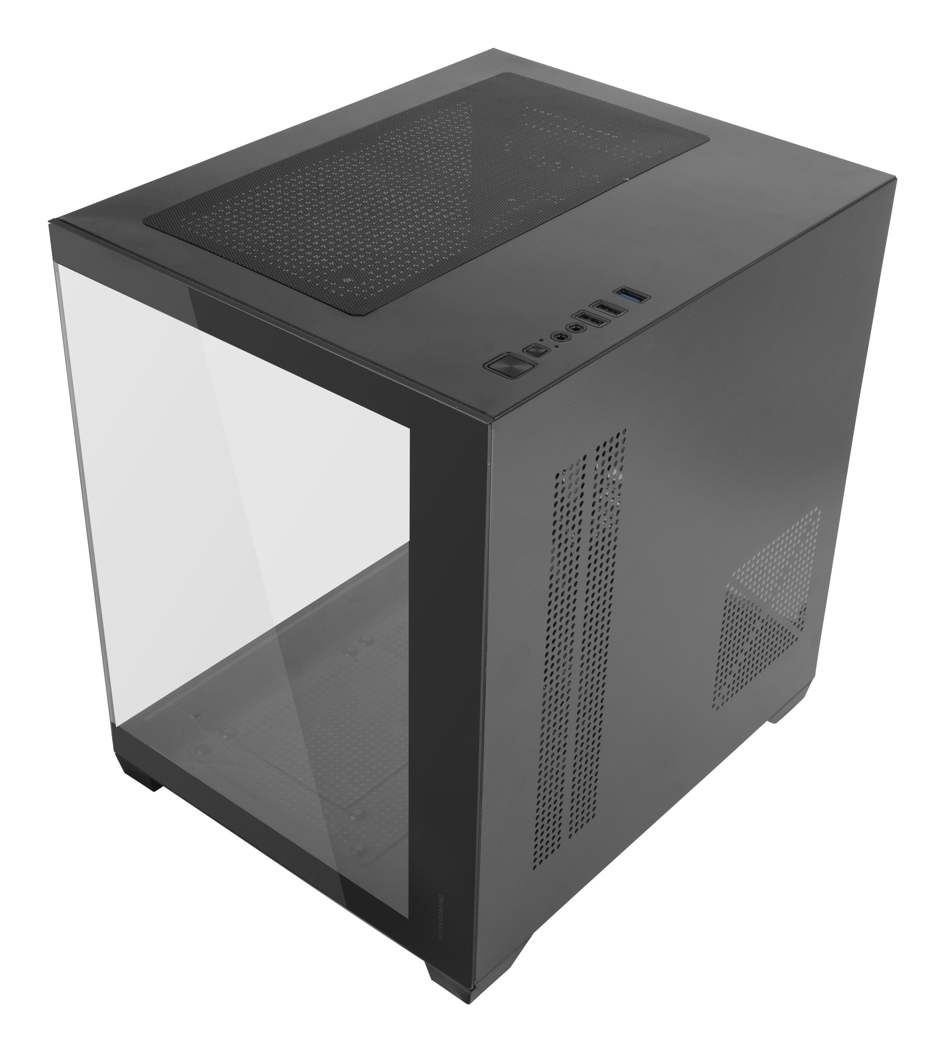 EAN 8435693109587 - Mars Gaming MC-VIEW2 Mini Tower Negro imagen 1