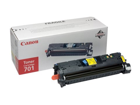 EAN 4960999258232 - Canon Cartridge 701L cartucho de tóner 1 pieza(s) Original Amarillo imagen 1