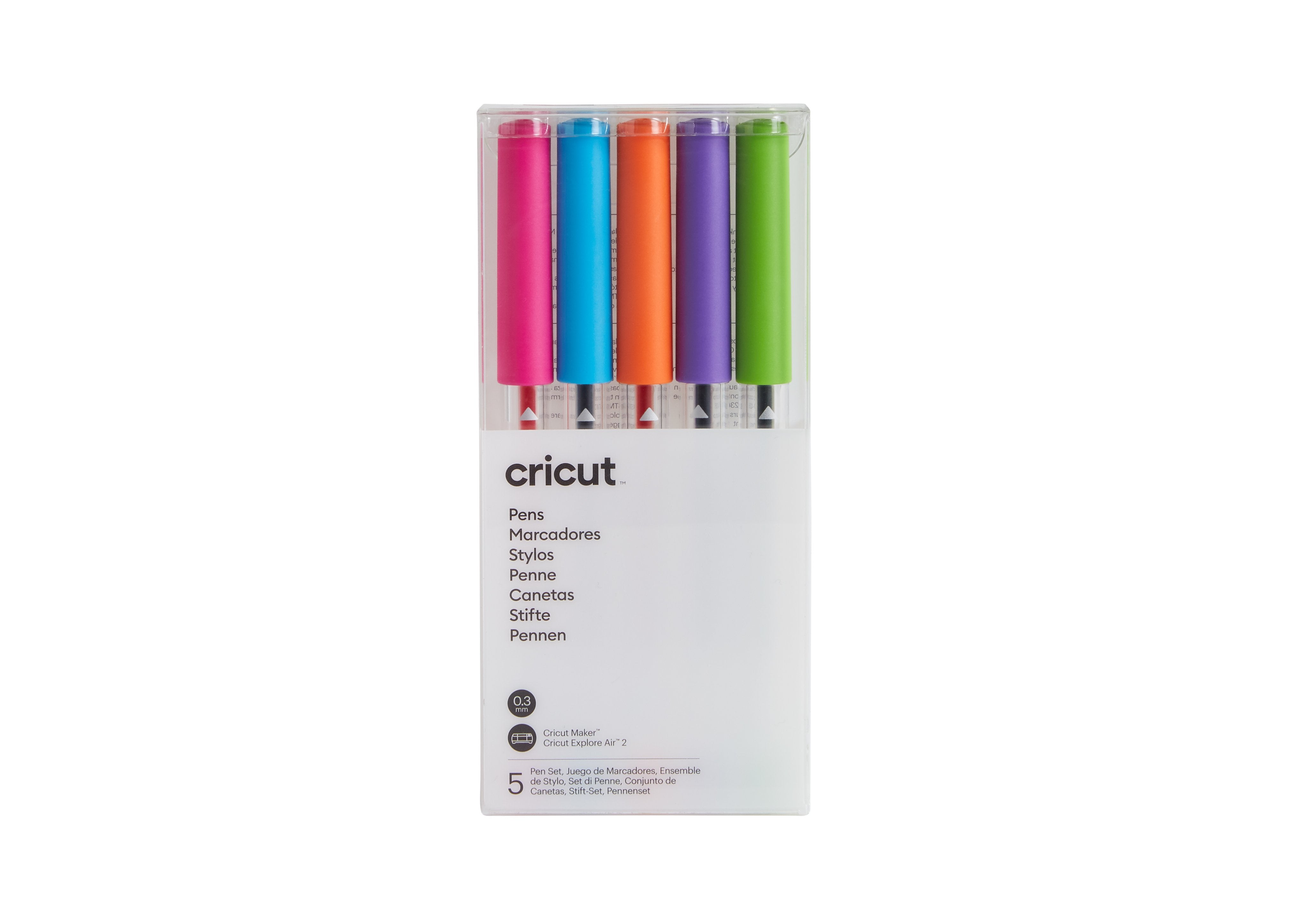 EAN 93573332500 - Cricut Extra Fine Point Color menta, Transparente 5 pieza(s) imagen 1