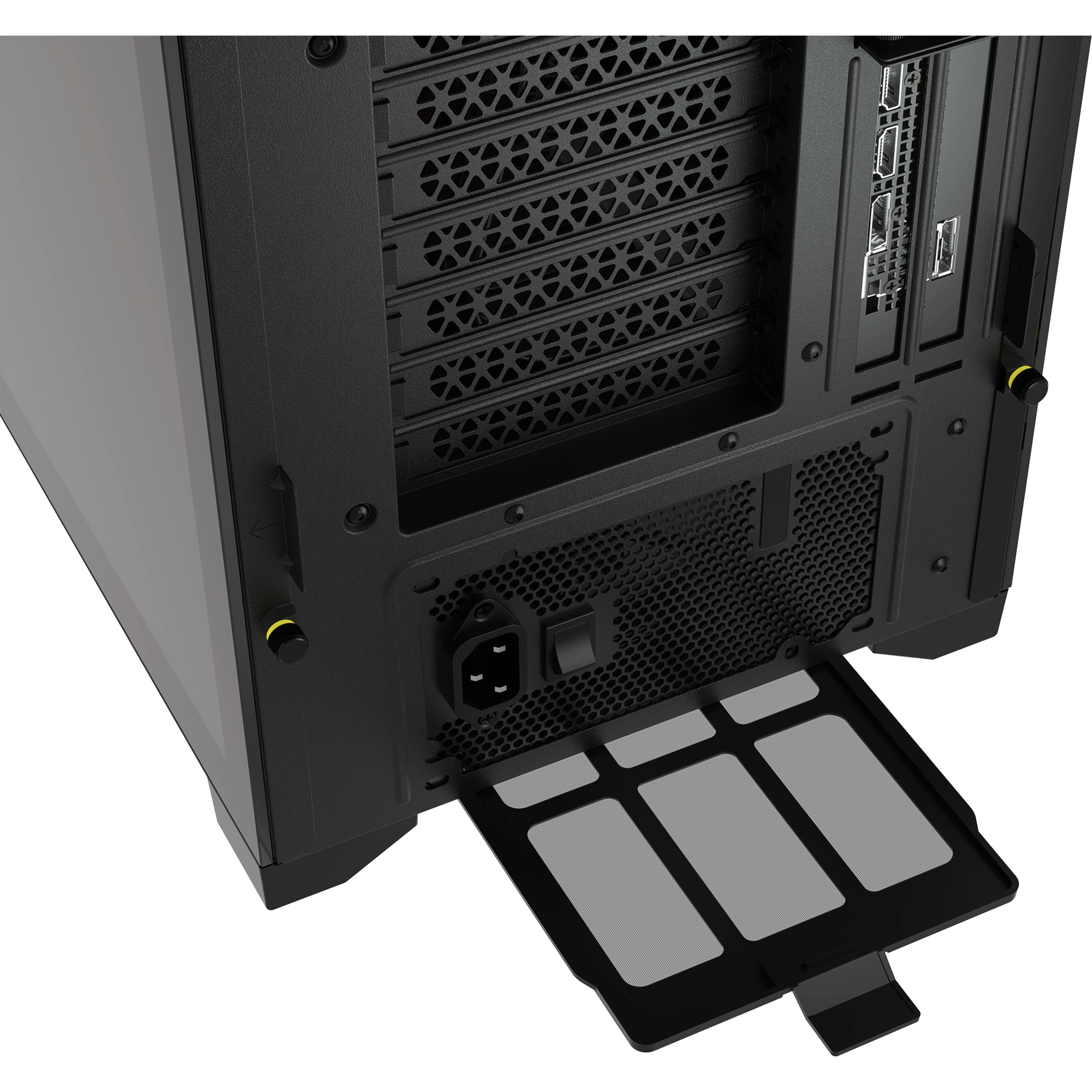 Caja Pc Corsair Icue 5000x Cristal Templado Negra