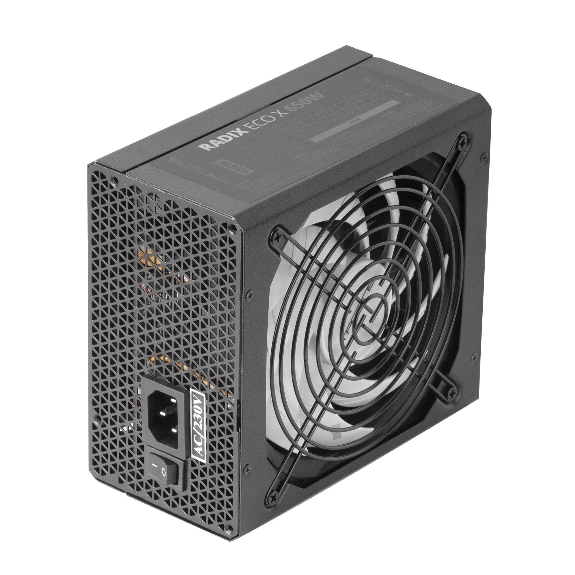 EAN 8435693102144 - Tacens RADIX ECO X 650 unidad de fuente de alimentación 20+4 pin ATX imagen 5