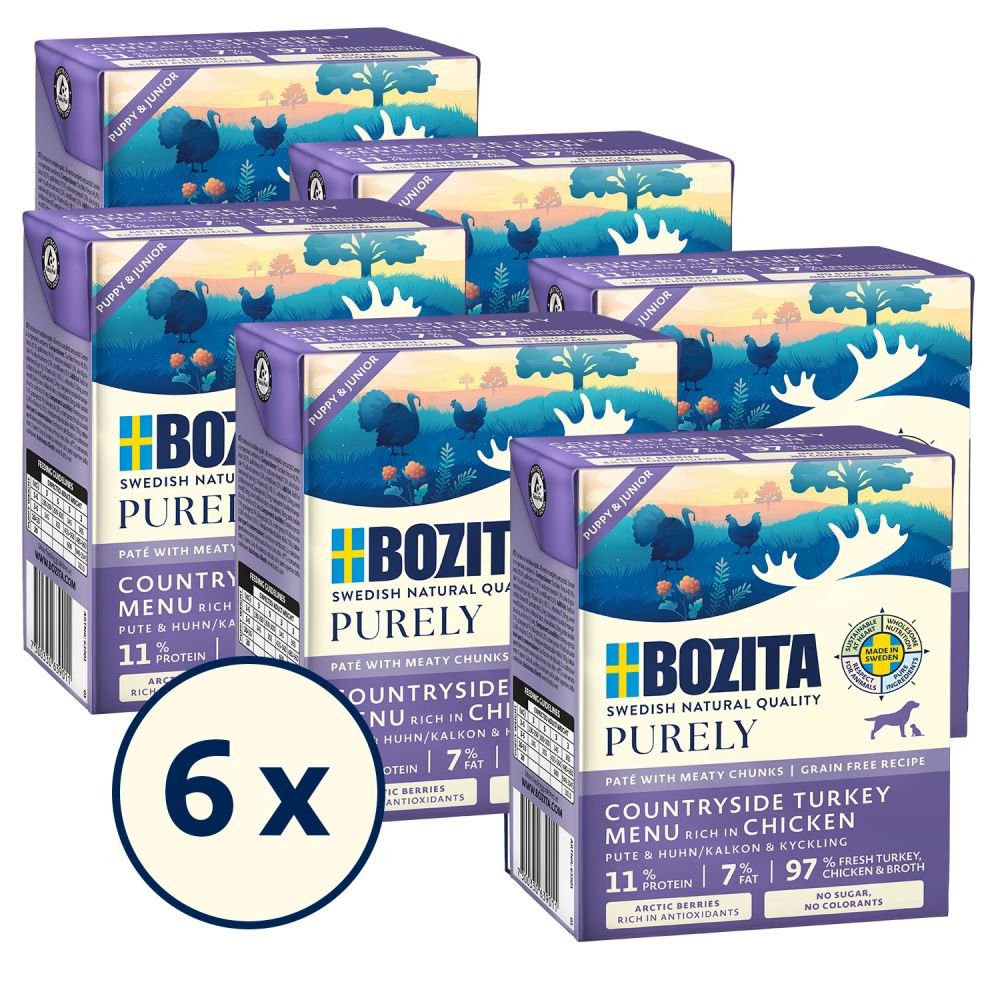 Bozita Hamburguesa De Pavo Y Pollo Con Carne Para Cachorros 370g
