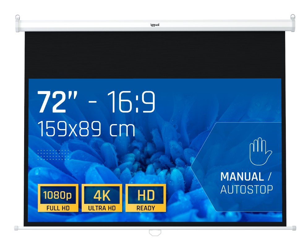 EAN 8435364319673 - iggual PSIMS159 pantalla de proyección 182,9 cm (72") imagen 17