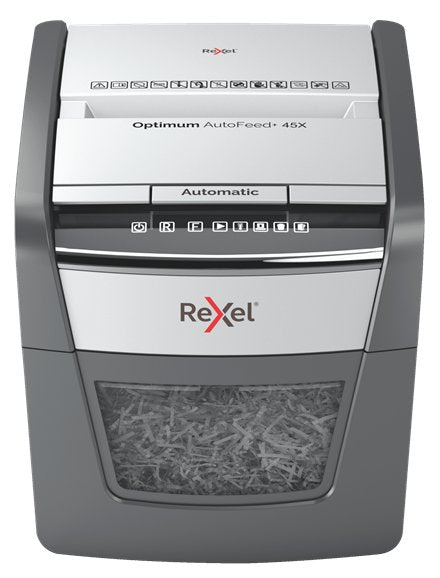 Destructora De Documentos Rexel Optimum 45x P2 / 4x28 / 45 Hojas / 20l / Klamm / Kred /