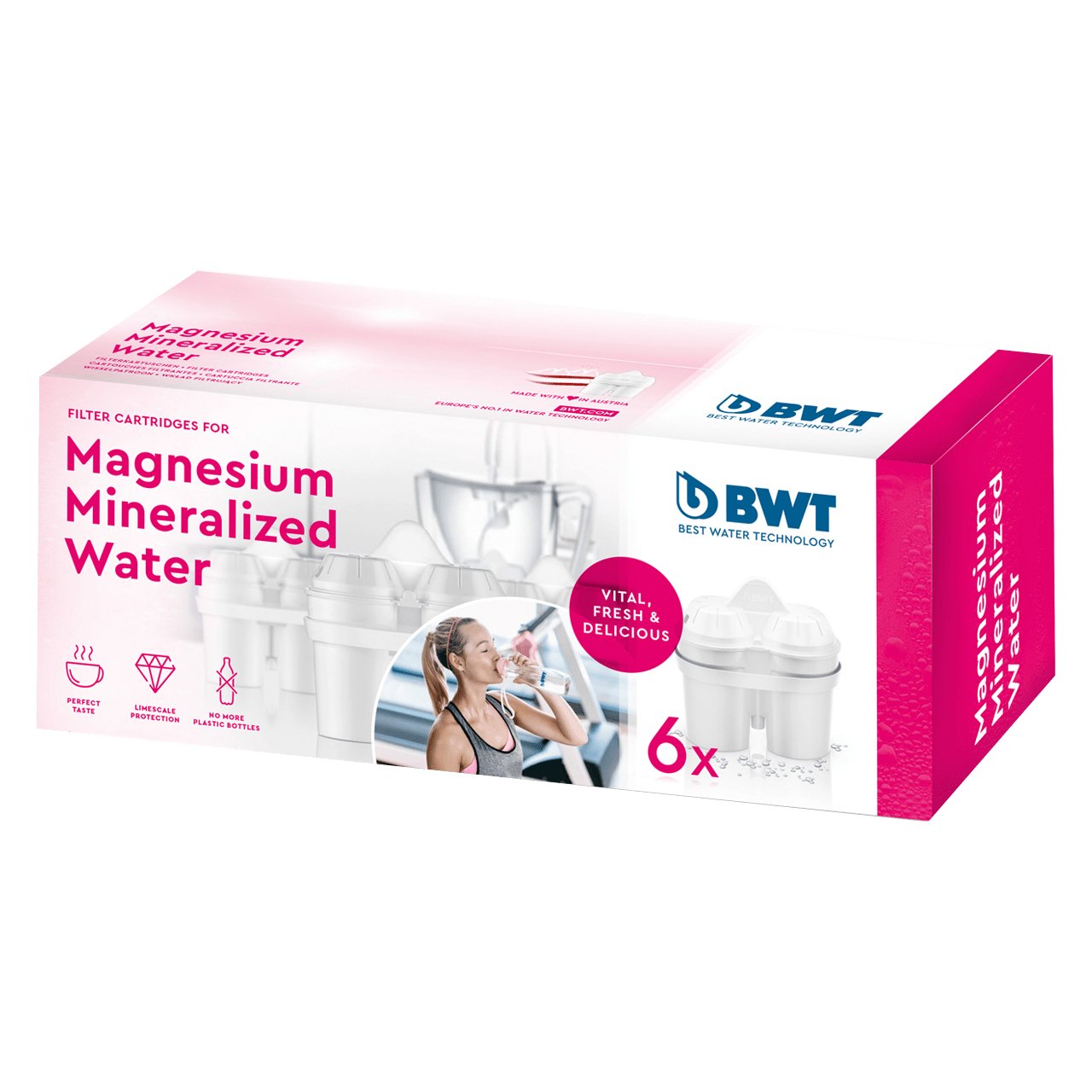 EAN 9022001901736 - BWT 814136 suministro de filtro de agua Filtro para sistema de filtración de agua 6 pieza(s) imagen 1