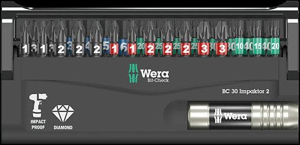 EAN 4013288203946 - Wera 05057697001 punta de destornillador 30 pieza(s) imagen 3