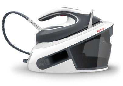 Tefal Sv8020e1 Estación Plancha Al Vapor 1,8 L Durilium Airglide Soleplate Gris, Blanco