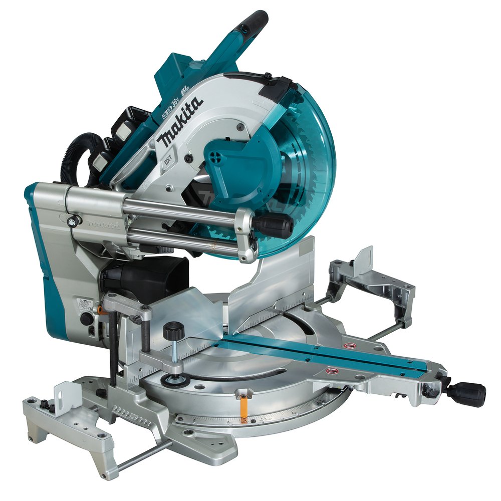 Makita Sierra Ingletadora Inalámbrica Dls211zu, 36 Voltios (2x18v), Sierra Ingletadora Dls211zu