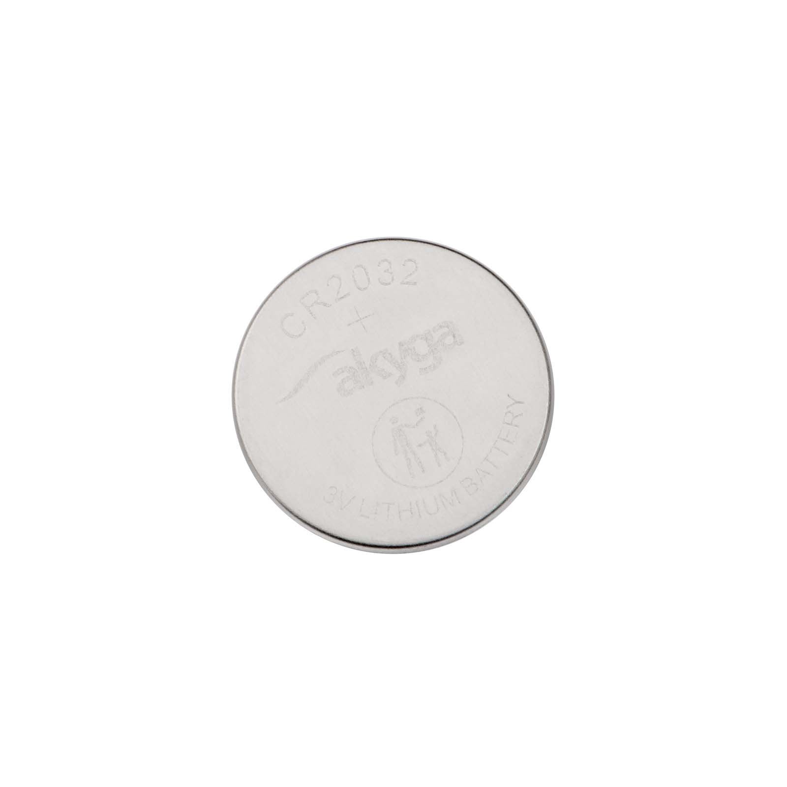Akyga Aky1075 Pila Doméstica Batería De Un Solo Uso Cr2032 Lithium-Manganese Dioxide (Limno2)